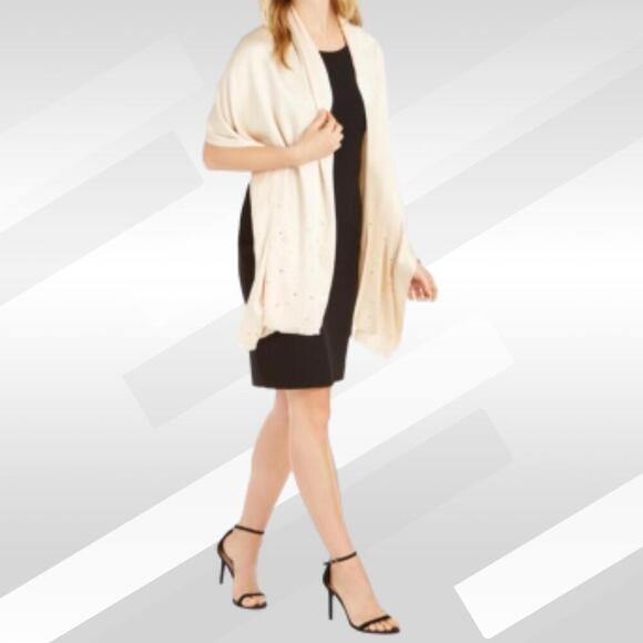 2/$30 INC International Concepts Confetti Gemstone Pashmina Wrap Scarf - Picture 1 of 7